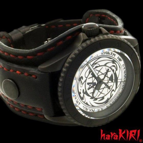 ���ʃ��C�_�[�E�B�U�[�h x haraKIRI Collaboration Wristwatch