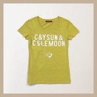 C&YSUN��C&LEMOON  LOGO TEES_CANDY LINES 001�s�V���c�i���S�j