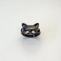 ���ʃ��C�_�[�t�H�[�[�@�F�q��Silver�@Cat mask�@�����O�i�l�R�̉��ʃ����O�j