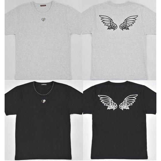 【クリックで詳細表示】C＆CゴセイジャーTシャツ ラインストーン＆翼柄