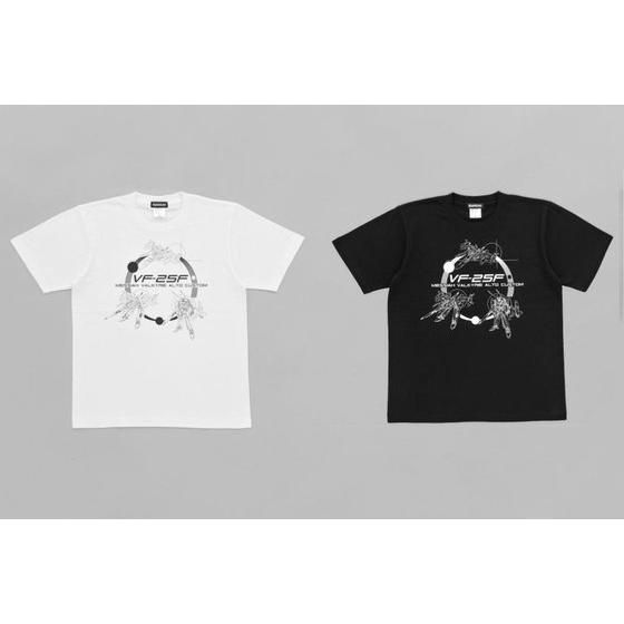 【クリックで詳細表示】劇場版マクロスF バルキリー3段変形柄 Tシャツ