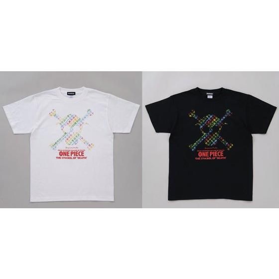 【クリックで詳細表示】ワンピース レインボー海賊旗柄Tシャツ