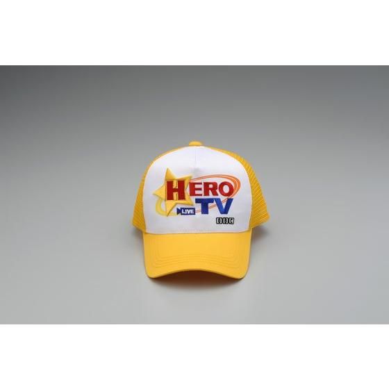 【クリックで詳細表示】TIGER＆BUNNY メッシュCAP ヒーローTV柄